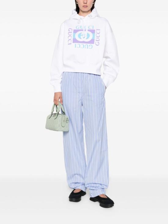 25FW 구찌 후드 티셔츠 837935XJHGJ9081 White - GUCCI