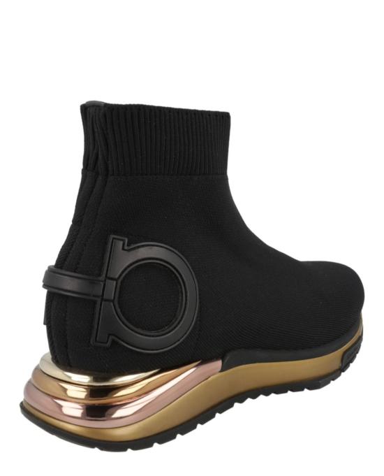  살바토레 페라가모 스니커즈 035222 702615 1C 00002 5 5 Black - SALVATORE FERRAGAMO