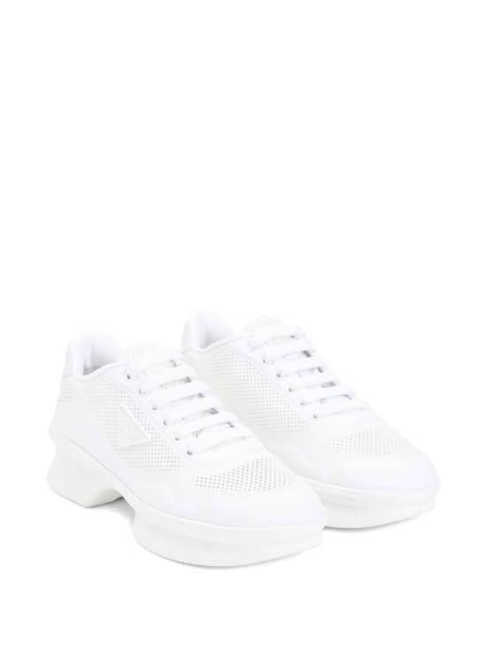  프라다 리나일론 스니커즈 1E937NYZUF0009 White - PRADA