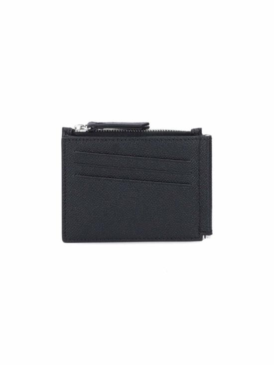 26SS 마르지엘라 보빈 레더 머니 클립 지갑 SA1UI0018 P4745T8013 Black - MAISON MARGIELA