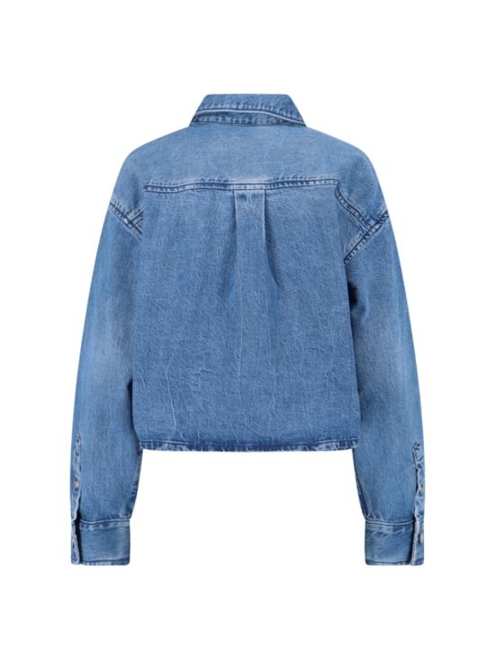 26SS 알렉산더 왕 데님 셔츠 4DC1261976400C Blue - ALEXANDER WANG