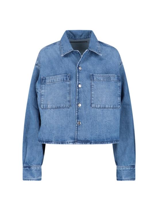 26SS 알렉산더 왕 데님 셔츠 4DC1261976400C Blue
