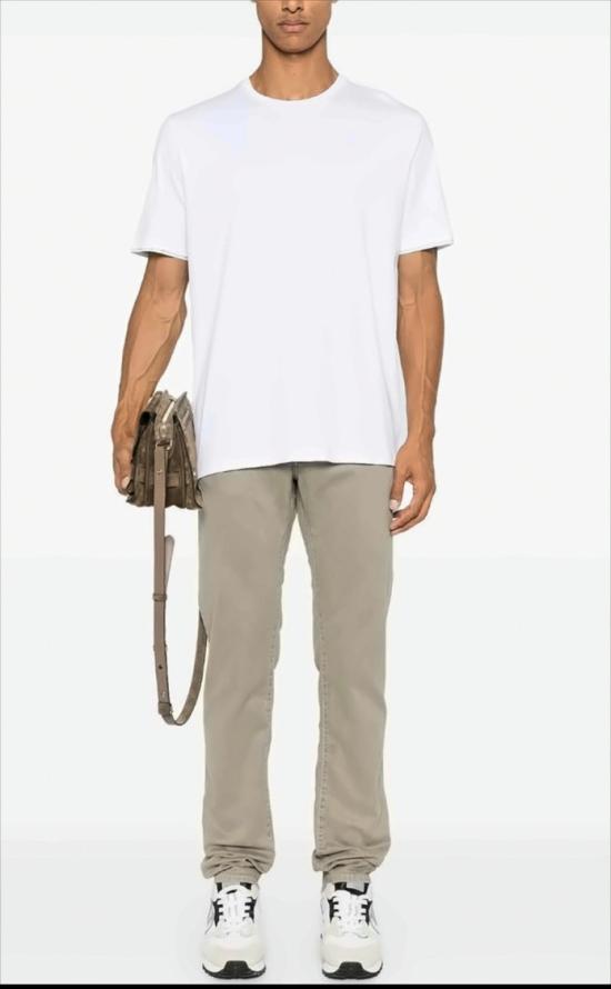  에르노 반팔 티셔츠 JG00031UR 52052 1000 White - HERNO