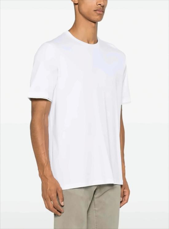  에르노 반팔 티셔츠 JG00031UR 52052 1000 White - HERNO