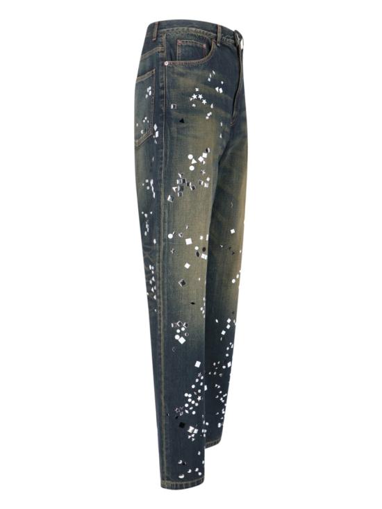 25FW 메종 미하라 야스히로 데님 팬츠 A15PT025INDIGO Blue - MAISON MIHARA YASUHIRO