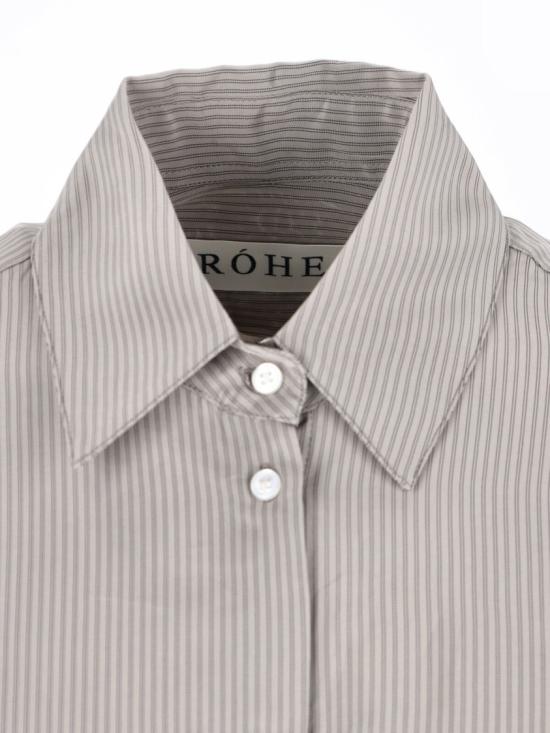 26SS 로에 셔츠 418 19 121041 521 Grey - ROHE