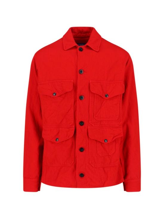 25FW 와타나베 준야 긴팔 셔츠 WP J008 W252 Red