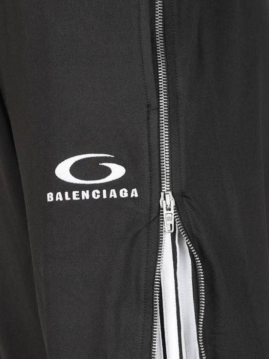  발렌시아가 트레이닝/조거 팬츠 837515WTSVX21070 Black - BALENCIAGA