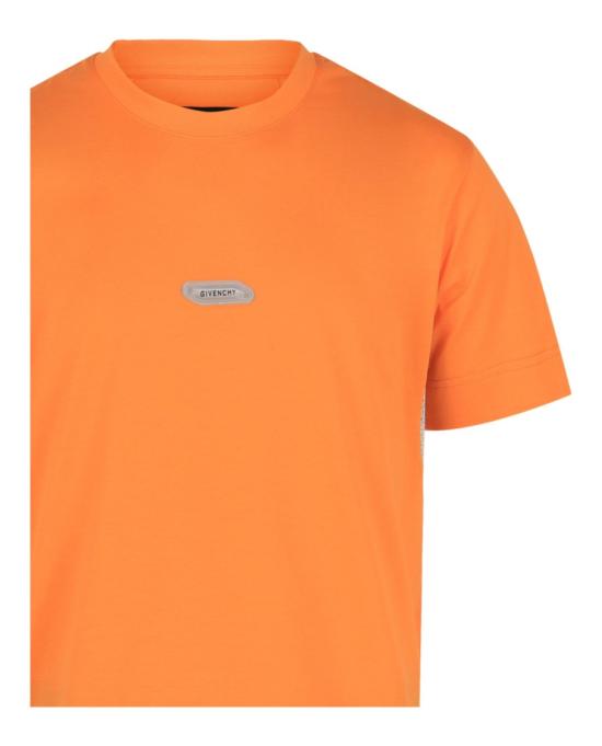  지방시 반팔 티셔츠 BM716R 3YCN 800 80006 S Orange - GIVENCHY