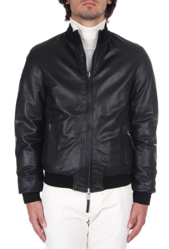  더 잭 레더스 가죽 자켓 DEREK 20 Black - THE JACK LEATHERS