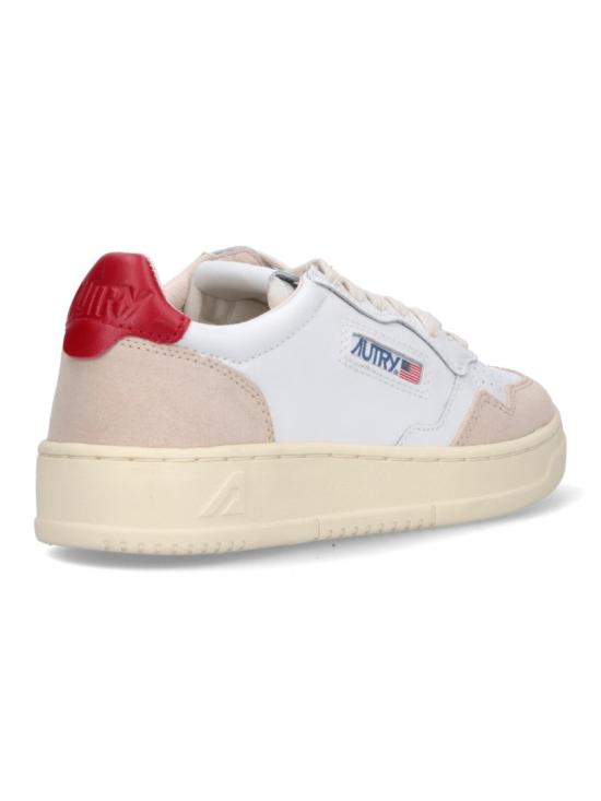 26SS 오트리 메달리스트 로우 레더 스니커즈 AULWLS43 White - AUTRY