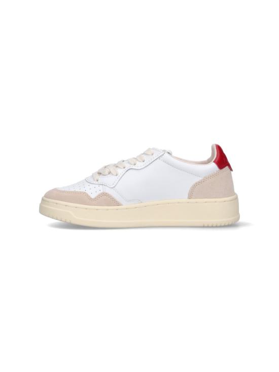 26SS 오트리 메달리스트 로우 레더 스니커즈 AULWLS43 White - AUTRY