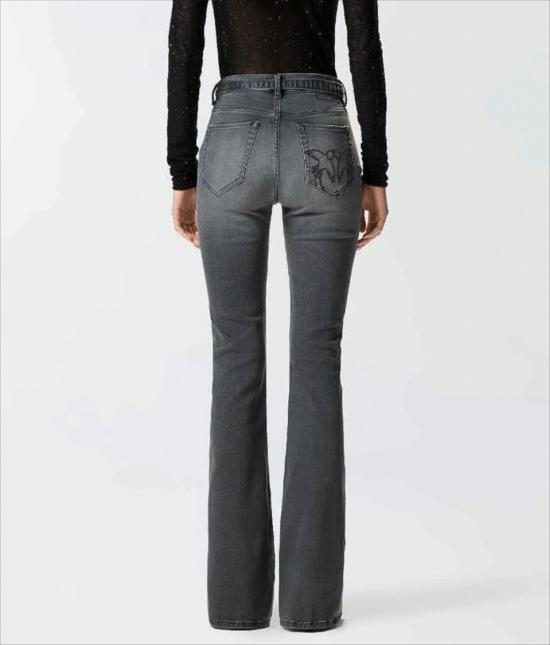 25FW 핑코 데님 팬츠 100166 A2S2 PJ9 Grey - PINKO