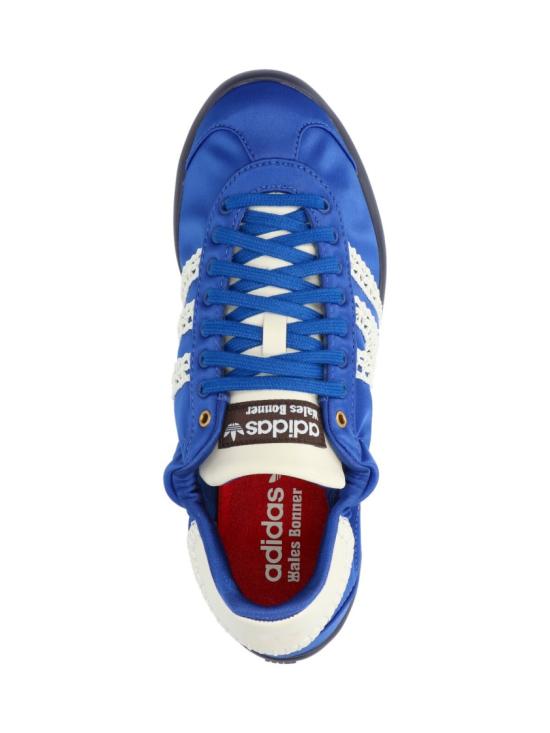 25FW 아디다스 X 웨일즈 보너 카린타 로우 새틴 스니커즈 JR1774SUPCOL CREWHT BLUE - ADIDAS X WALES BONNER