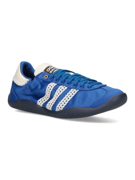 25FW 아디다스 X 웨일즈 보너 카린타 로우 새틴 스니커즈 JR1774SUPCOL CREWHT BLUE - ADIDAS X WALES BONNER