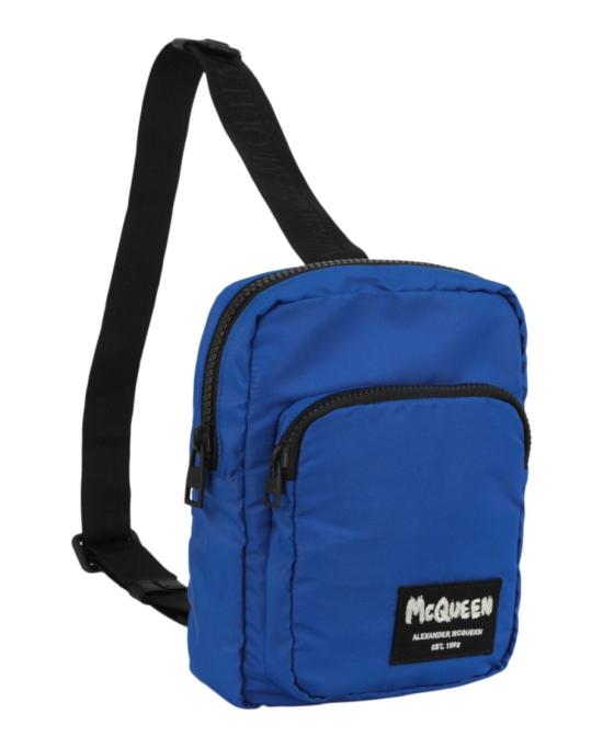  알렉산더 맥퀸 크로스백 668039 1AADI 4375 40031 NS Blue - ALEXANDER MCQUEEN