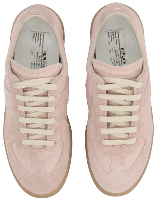 26SS 마르지엘라 카프스킨 레플리카 스니커즈 S58WS0109 P1895T2563 PINK - MAISON MARGIELA