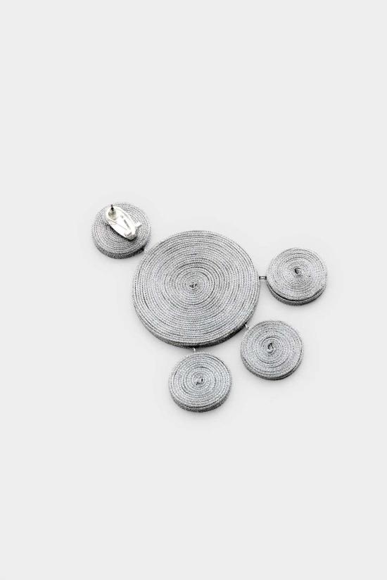  사이먼밀러 이어링 사이먼 밀러 라피아 데코  실버 - SIMONMILLER