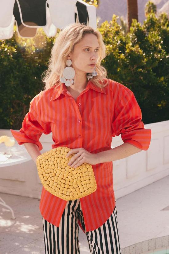  사이먼밀러 이어링 사이먼 밀러 라피아 데코  실버 - SIMONMILLER