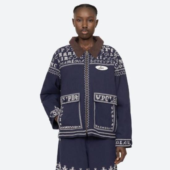  씨뉴욕 자켓 Sea Ny 키트 자수 재킷 - SEA NY