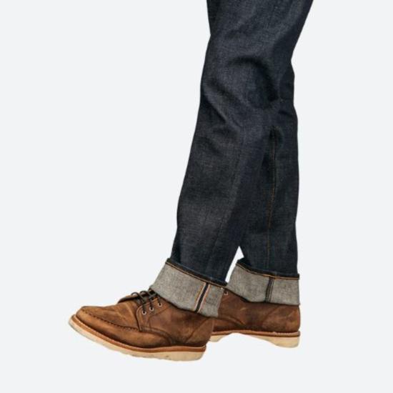  Hiroshi Kato 데님 팬츠 히로시 카토 해머 스트레이트 14온스 인디고 로우 진 - OTHER BRANDS