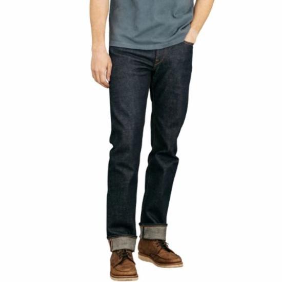  Hiroshi Kato 데님 팬츠 히로시 카토 해머 스트레이트 14온스 인디고 로우 진