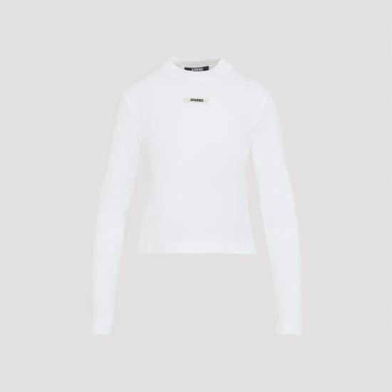 26SS 자크뮈스 반팔 티셔츠 TSW00155AJ00124 100 WHITE - JACQUEMUS