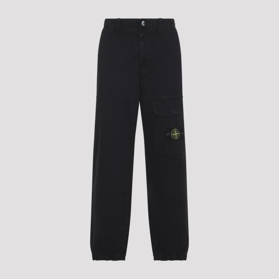 26SS 스톤 아일랜드 스트레이트 팬츠 L1S153100010 S0004 V0129 BLACK - STONE ISLAND
