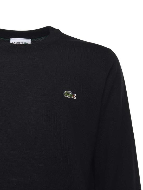 26FW 라코스테 스웨터 AH3225031 Black - LACOSTE