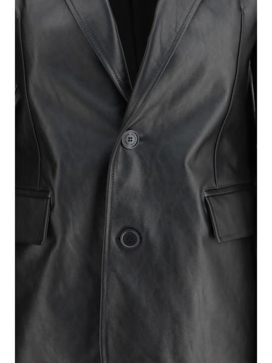 26SS 발렌시아가 자켓 856379TQS04 1000 BLACK - BALENCIAGA