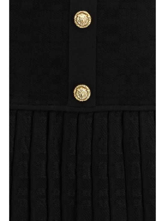 26SS 발망 숏 원피스 GF1R3375KJ36 0PA - BALMAIN