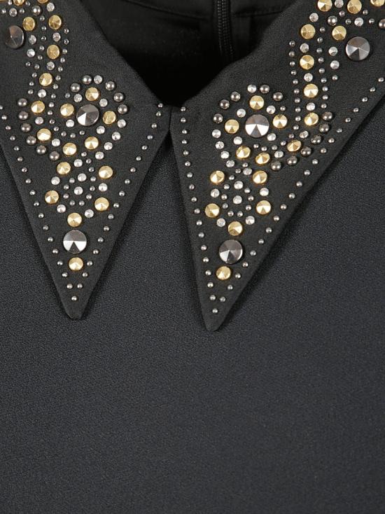 25FW 베르사체 폴로 티셔츠 10221201A123691B000 Black - VERSACE