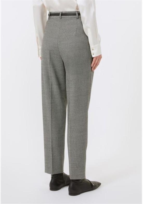 25FW 막스마라 스트레이트 팬츠 2526136032650007 Grey - MAX MARA