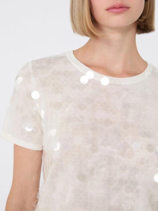 25FW 막스마라 스웨터 2526366091650001 White - MAX MARA