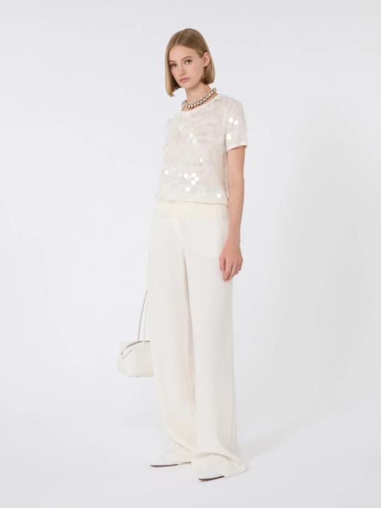 25FW 막스마라 스웨터 2526366091650001 White - MAX MARA