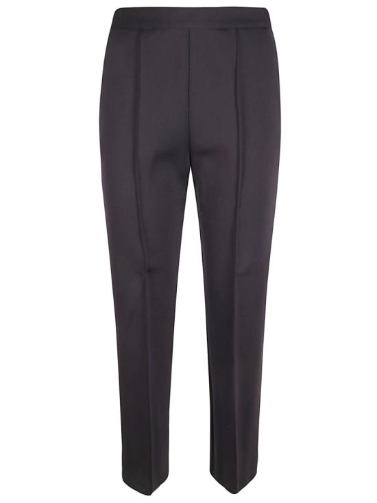 25FW 막스마라 스트레이트 팬츠 2521786018600W 004 Black