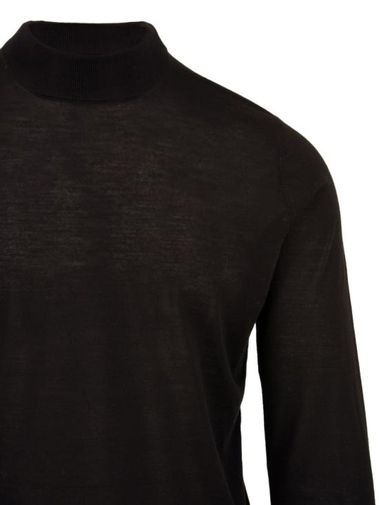 25FW 필리포 드 로렌티스 터틀넥 LU1MLRM16R990 Black - FILIPPO DE LAURENTIIS