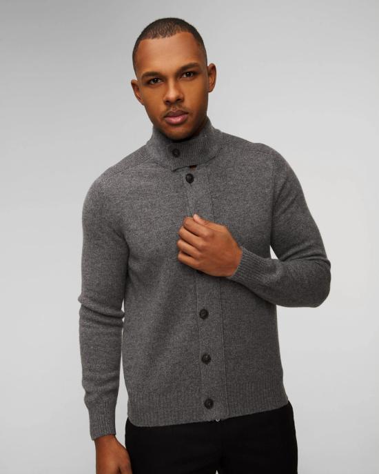 25FW Paolo Fiorillo Capri 가디건 2317025025093 Grey - OTHER BRANDS