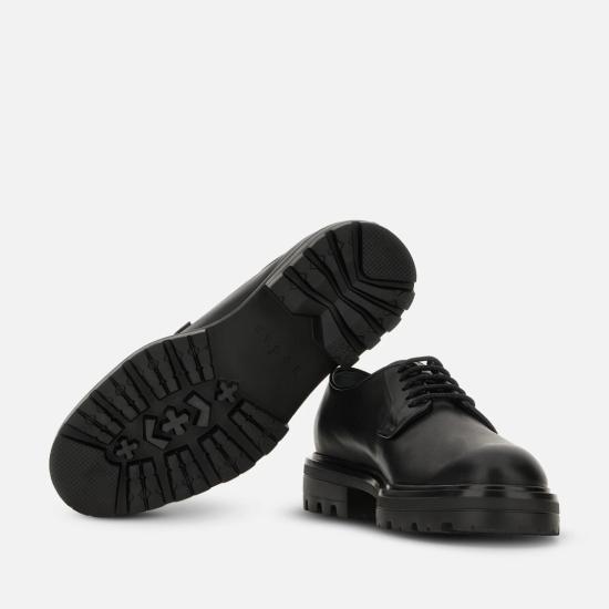 25FW 호간 드레스 슈즈 HXM6730FM80UDMB999 Black - HOGAN