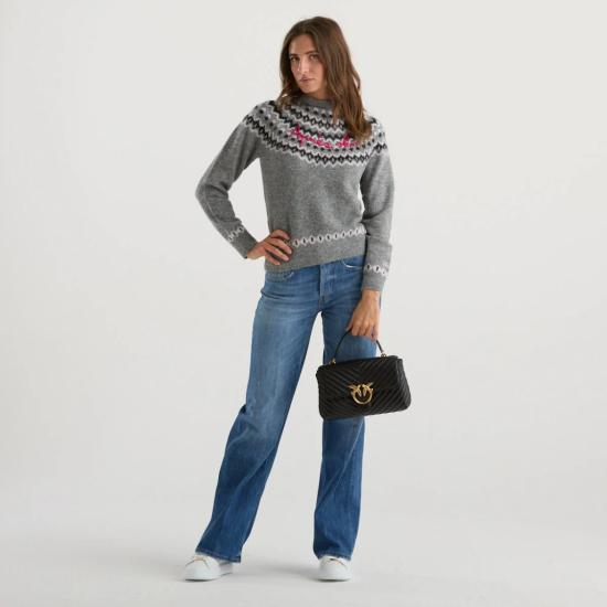 25FW 세인트바쓰 스웨터 NEWQUEENNORDIC03811I Grey - MC2 SAINT BARTH