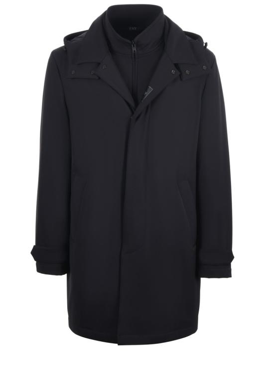25FW 페이 코트 NAM6151037JXRFB999 Black