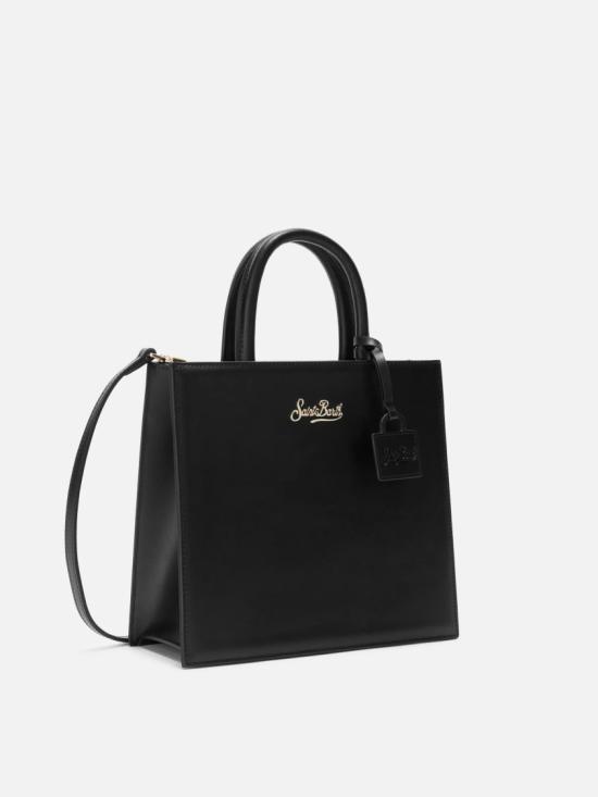 25FW 세인트바쓰 숄더백 SHOPBAGMIDI00507I Black - MC2 SAINT BARTH