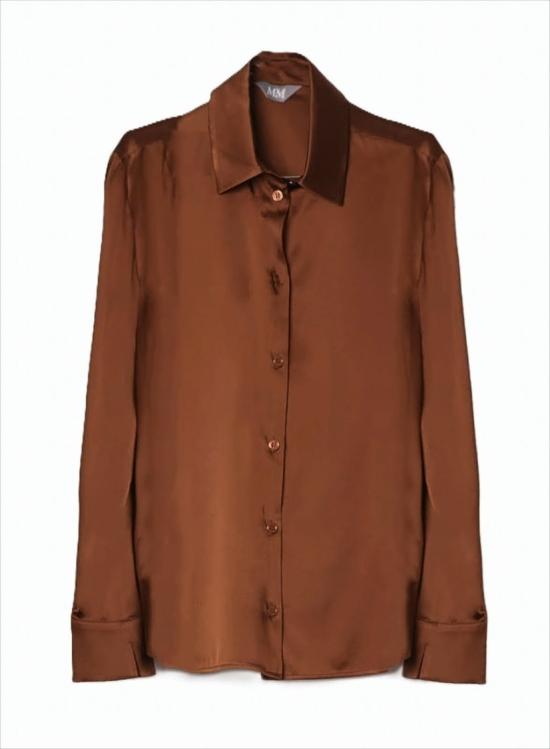 25FW 막스마라 블라우스 2526116067650014 Brown