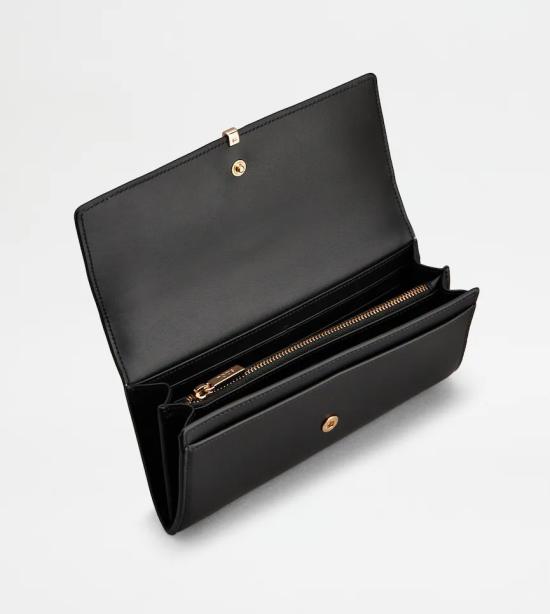 25FW 토즈 지갑 XAWDBMB0400UPPB999 Black - TODS