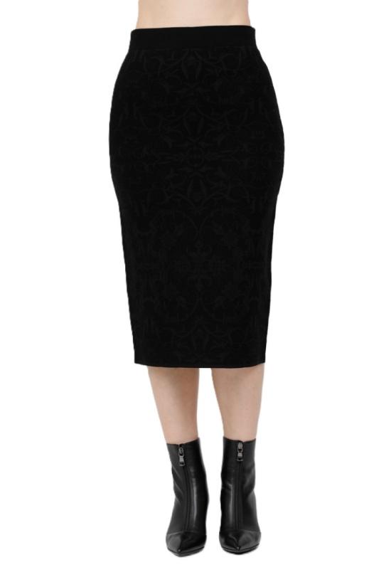 25FW 막스마라 롱 스커트 2526306021650004 Black