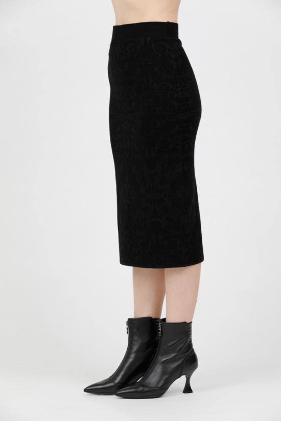 25FW 막스마라 롱 스커트 2526306021650004 Black - MAX MARA