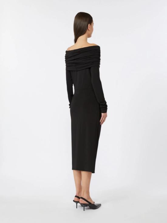 25FW 막스마라 미디 원피스 2526626051650003 Black - MAX MARA