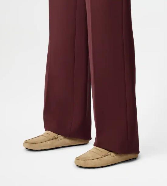 25FW 토즈 고미노 스웨이드 드라이빙 슈즈 XXW22L00010RE0S812 Brown - TODS