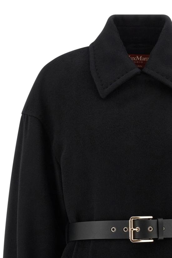 25FW 막스마라 코트 2526086081600013 Black - MAX MARA