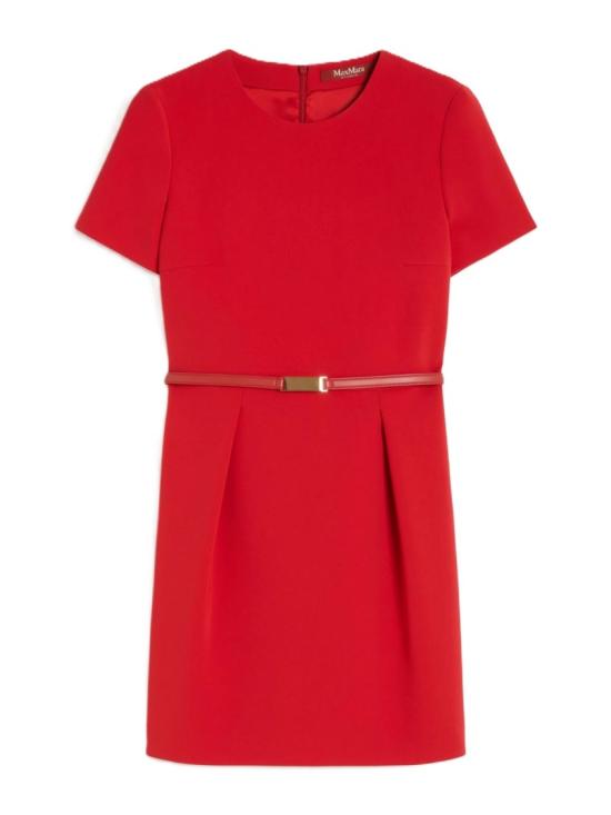25FW 막스마라 미디 원피스 2526226061650012 Red